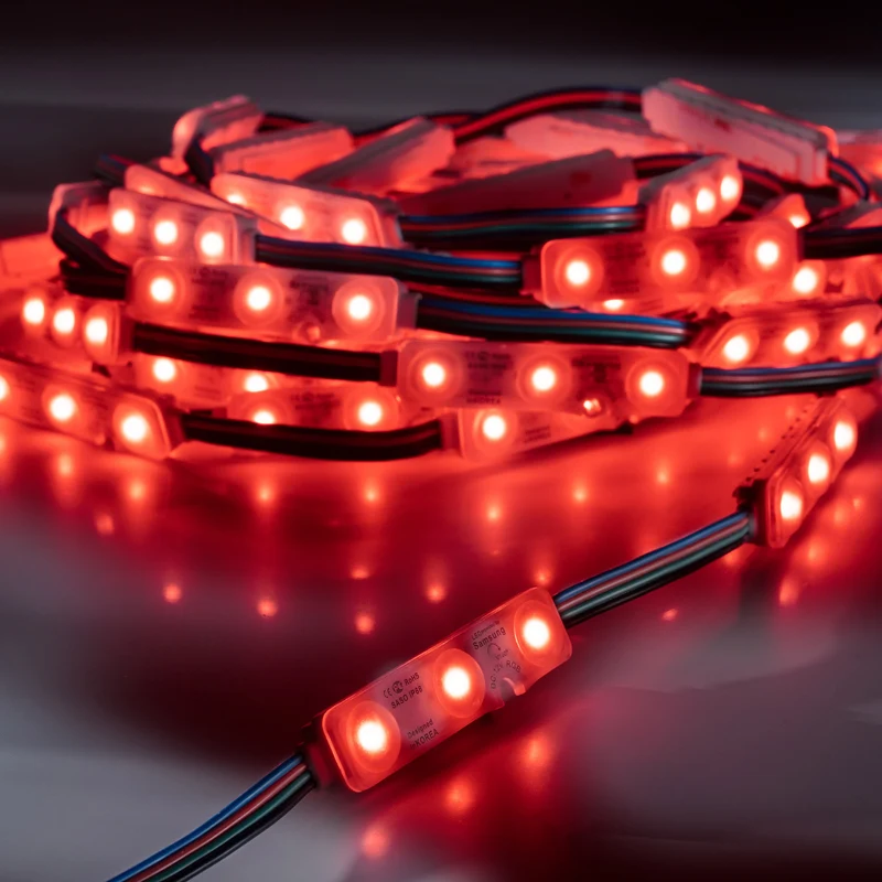 leds.de LED-Module, 3 LEDs, 12V, 50 Stück