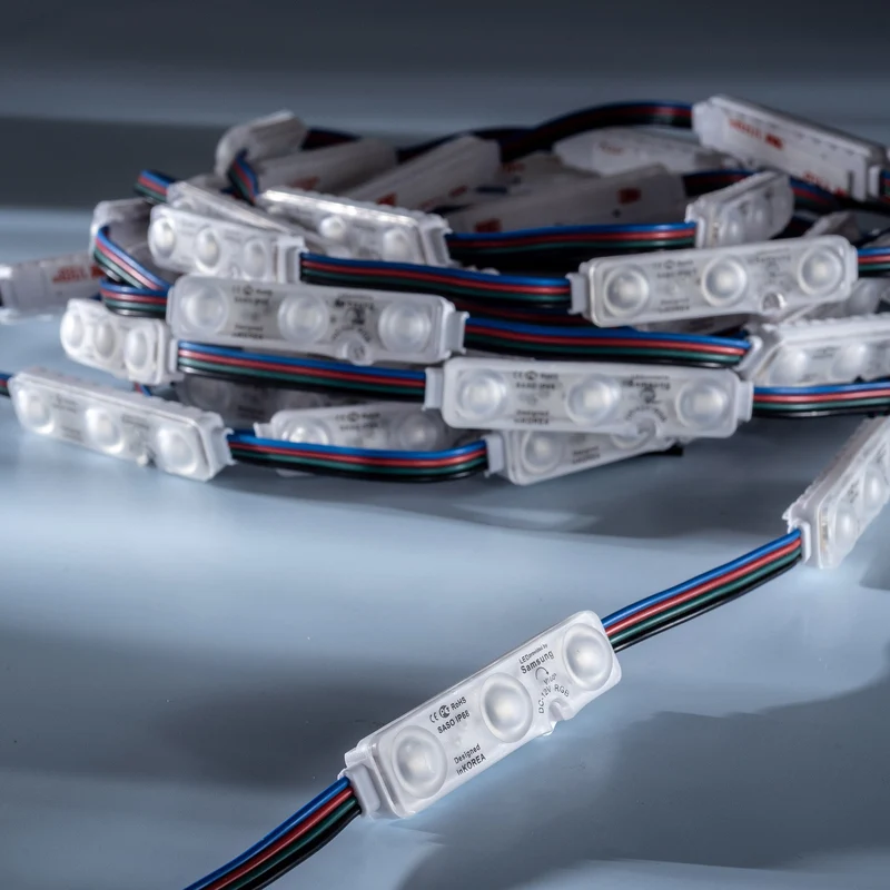 leds.de LED-Module, 3 LEDs, 12V, 50 Stück