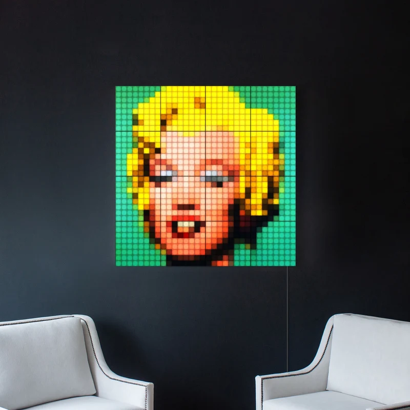 Twinkly Squares RGB Smartes LED Panel, 16x16cm