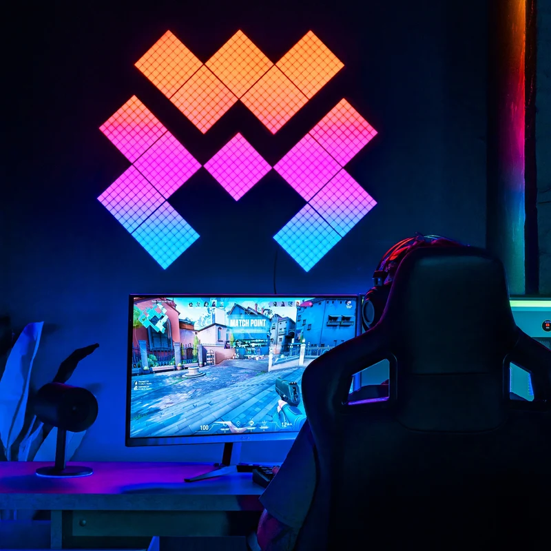 Twinkly Squares RGB Smartes LED Panel, 16x16cm