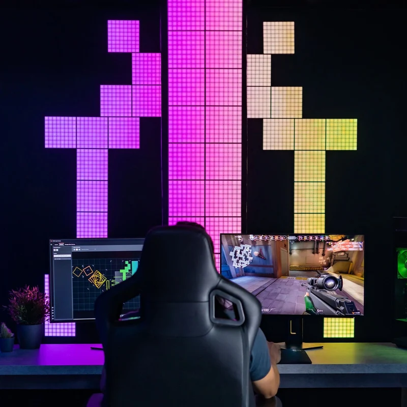 Twinkly Squares RGB Smartes LED Panel, 16x16cm