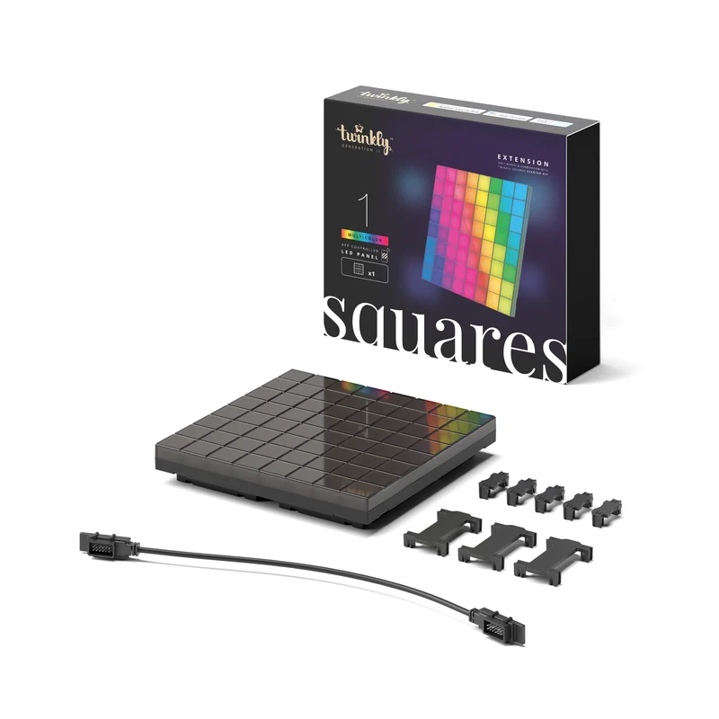Twinkly Squares RGB Smartes LED Panel, 16x16cm