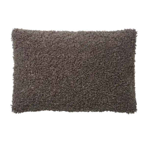 Kissenhülle -TEDDY- Farbe Espresso - Größe 40 x 60 cm Blomus