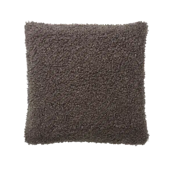 Kissenhülle -TEDDY- Farbe Espresso - Größe 50 x 50 cm Blomus