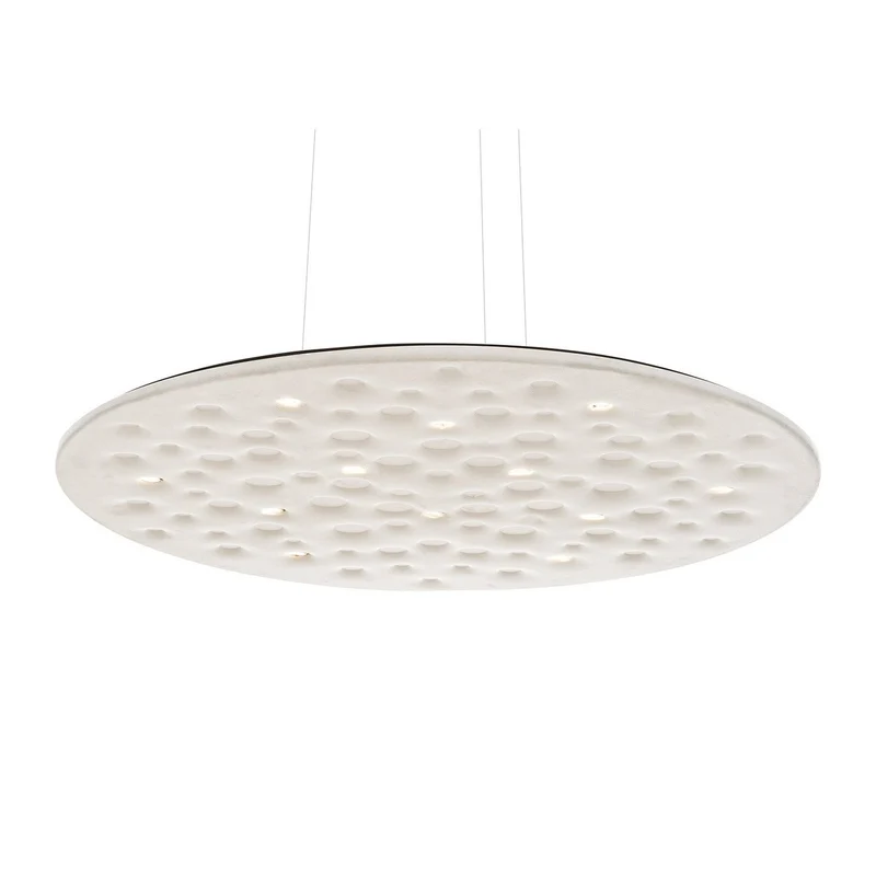 Artemide - Pendelleuchte Silent Field 2.0 - Direct + Indirect - 3000K - APP - Orange