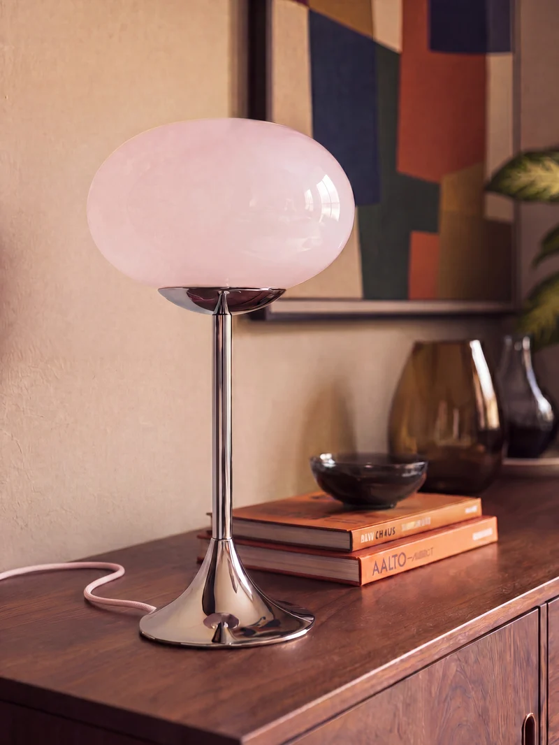 OSRAM DECOR Leuchte Forma Pink, 20 cm ⌀, Stahl, 220-240 V, E14, IP20