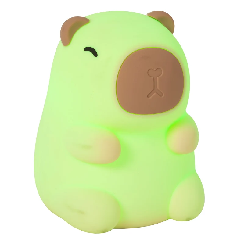 LED-Nachtlampe Pincha Capybara wiederaufladbar RGB dimmbar