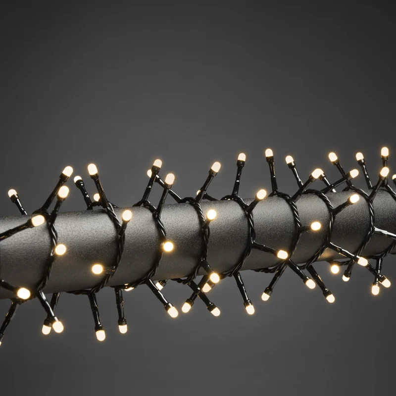 Konstsmide LED-Büschellichterkette, gefrostet, 30V Innentrafo