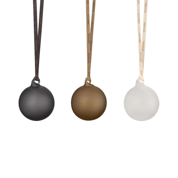 6er Set Weihnachtsschmuck -JUHLA- Farbe Smoke, Coffee, Clear Blomus