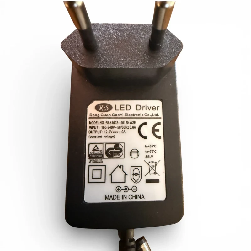 Original 12V 1A LED Netzteil – RSS1002-120120-W2E – Ersatz für Sompex 80112 – Konstantspannung