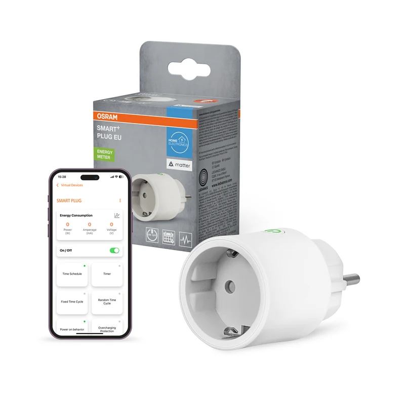 AKTION - OSRAM Wifi SMART+ Smarte Outdoor Überwachungskamera Solar Weiß inkl. Gratis Smart Plug