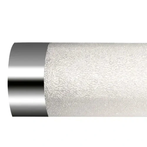 LED Badezimmerlampe Kristalloptik 37,5 cm IP44 – Spiegelleuchte Glitzer Chrom 4000K