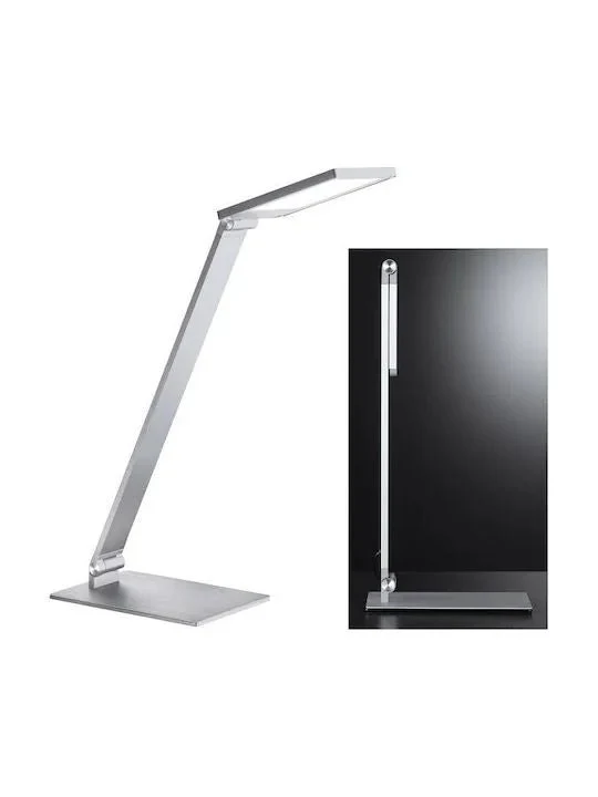 LED Schreibtischlampe Alu dimmbar – Touch-Dimmer Leselampe fürs Büro