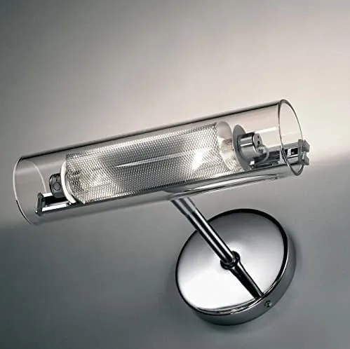 Artemide - Wandleuchte Acheo Parete grau / Glas klar (Ausstellungsware)