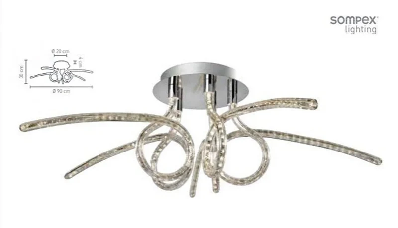 Ersatzteil LED Arm zu Deckenleuchte Claudi 88266 Sompex – Klar