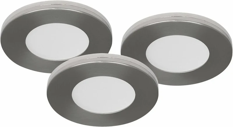 6er Set LED Möbeleinbauleuchten dimmbar 57 mm ultra-slim – Malmbergs MD-305