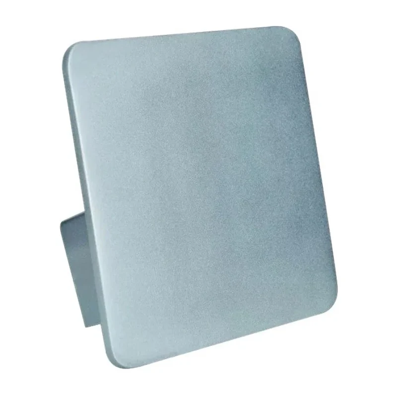 Indirekte LED Wandlampe flach eckig Aluminium