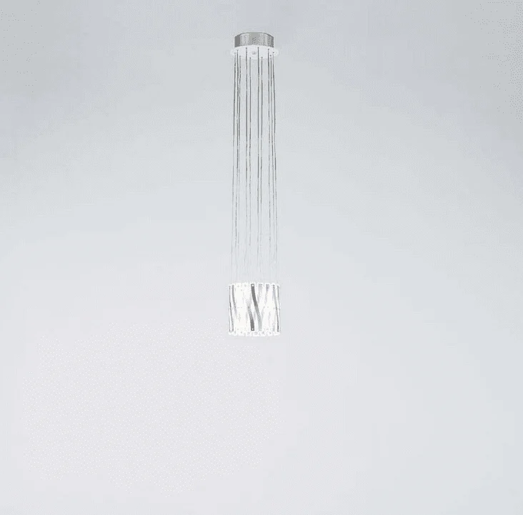Serien Lighting - Kronleuchter ZOOM LED Edelstahl ø20-130cm