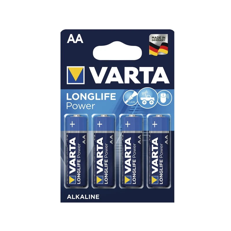 VARTA 4906 Longlife Power Batterien AA 4er Pack