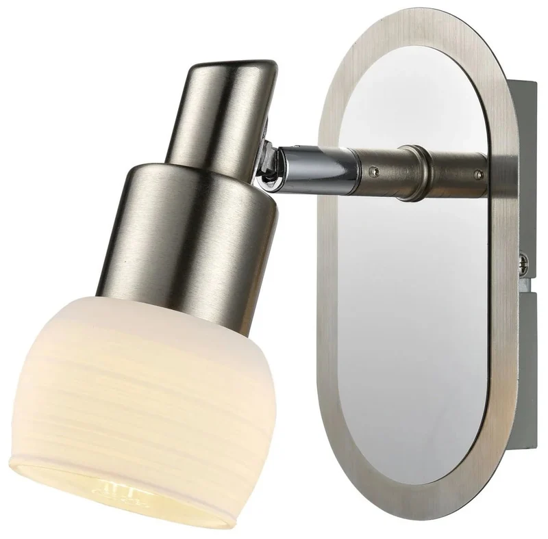LED Strahler Glas weiß gewischt Esto Vario 764102 | EGLO