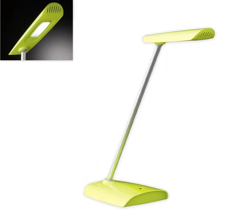 Honsel Bocca LED Tischleuchte Grün – dimmbar, 5W, 6000K, Touchdimmer
