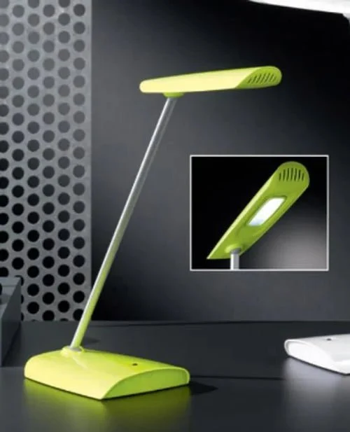 Honsel Bocca LED Tischleuchte Grün – dimmbar, 5W, 6000K, Touchdimmer