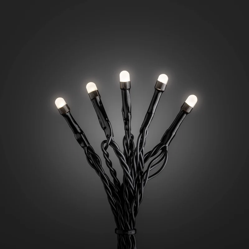 Konstsmide LED-Lichterkette, warmweiß, Frozen-Effekt
