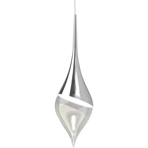 Lampenglas Tropfenform klar – Ersatzglas für Tear Pendelleuchte 78852