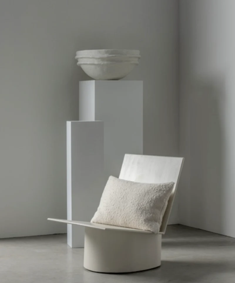 Lounge chair Valerie schwarz Serax