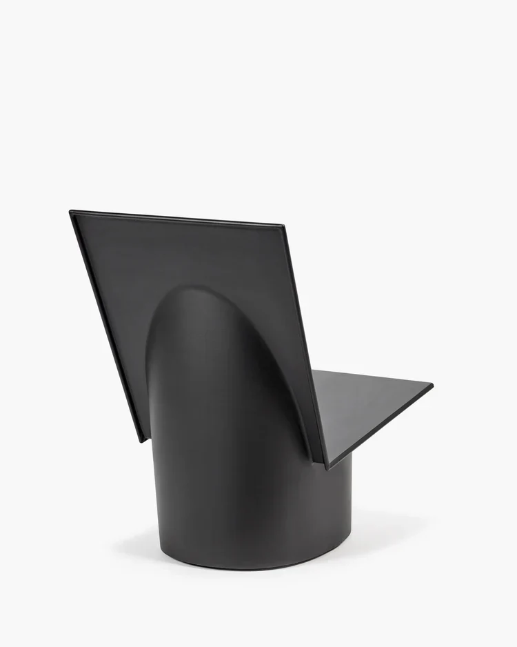 Lounge chair Valerie schwarz Serax