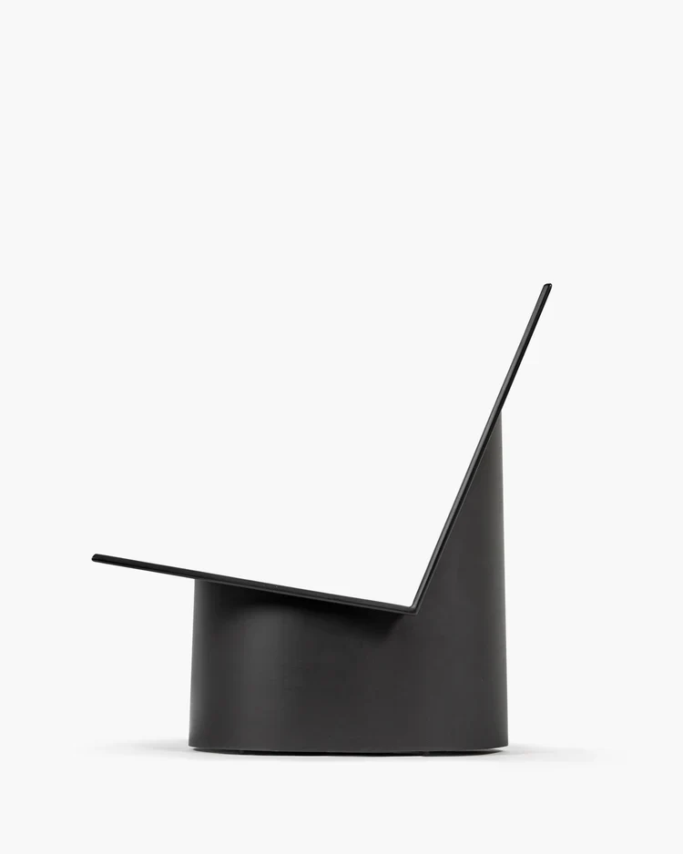 Lounge chair Valerie schwarz Serax