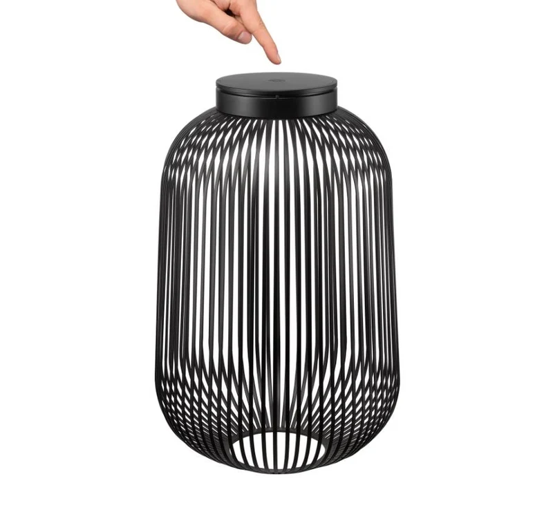 SPAR SET Mobile LED Leuchte LITO M und L schwarz Blomus