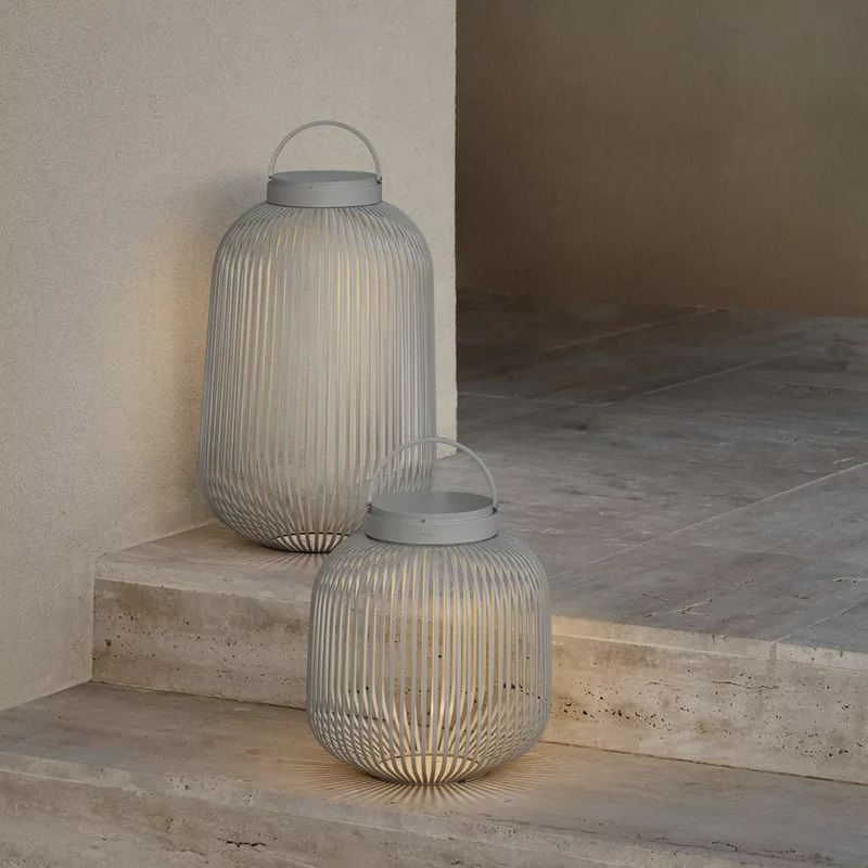 Mobile LED Leuchte LITO L silk gray Blomus