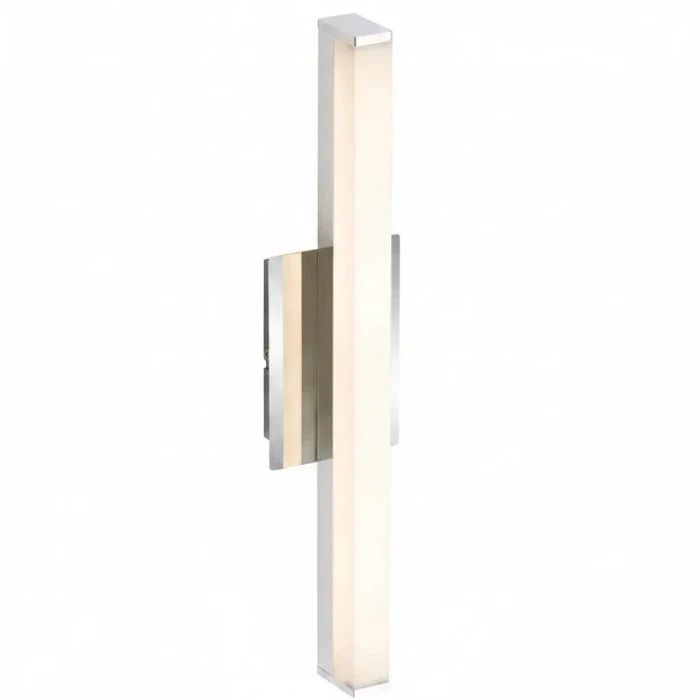 Längliche Bad Wandleuchte Splash LED Chrom 37cm