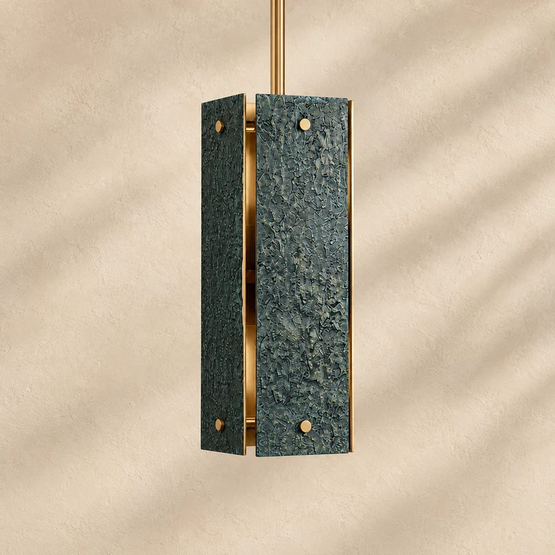 The Matera Monolith | Green Brass | CLMAT-MG