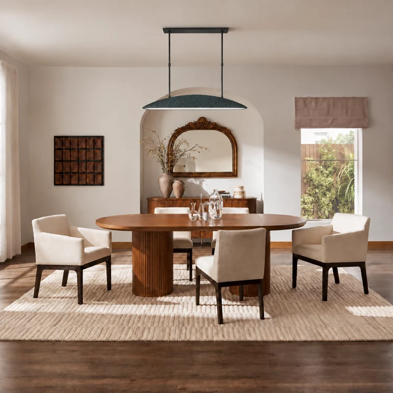 Linear Green Chandelier Light | CLMJU015GF