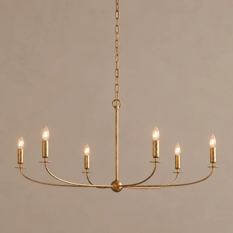 The Candelora Candelabra Chandelier | Brass | CLCDL