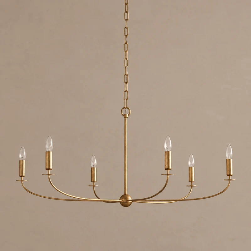 The Candelora Candelabra Chandelier | Brass | CLCDL