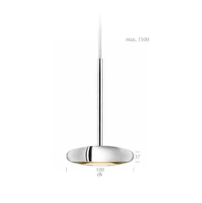 Bruck - Pendelleuchte Blop 100° schwarz LED