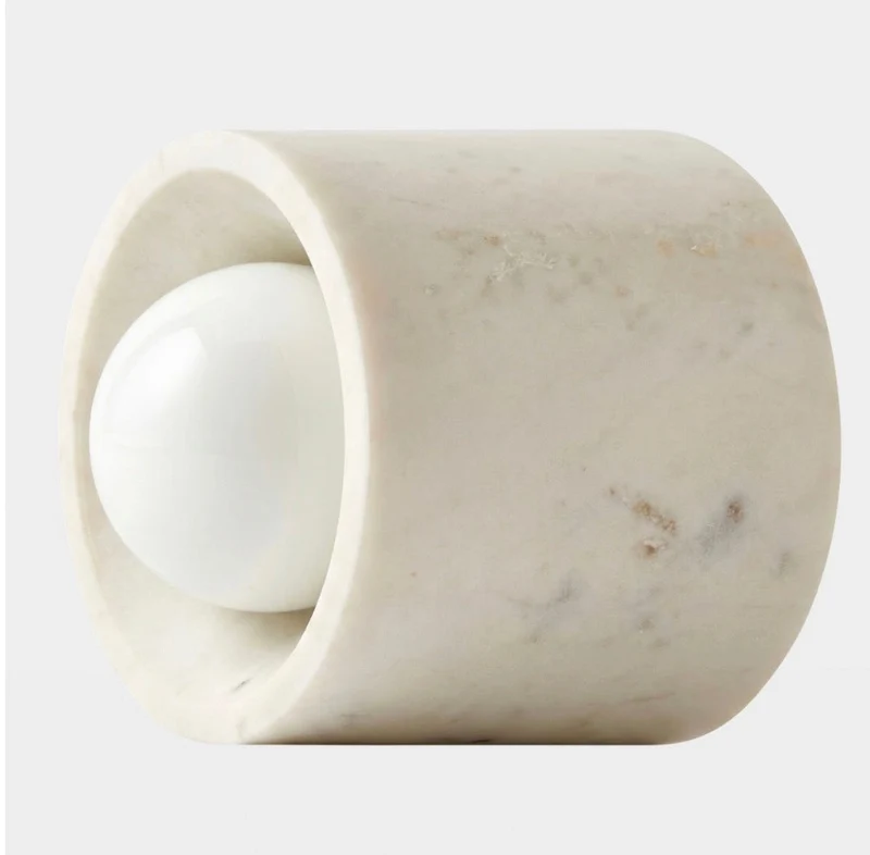 Luna Wall Sconce | Marble & Glass | CLLUNA071