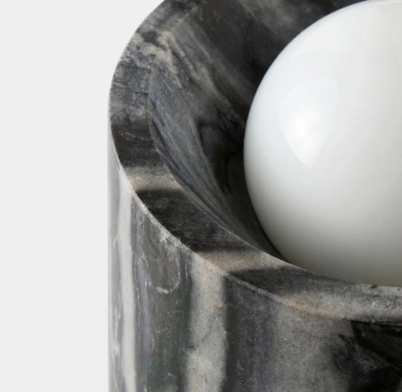 Luna Wall Sconce | Marble & Glass | CLLUNA071