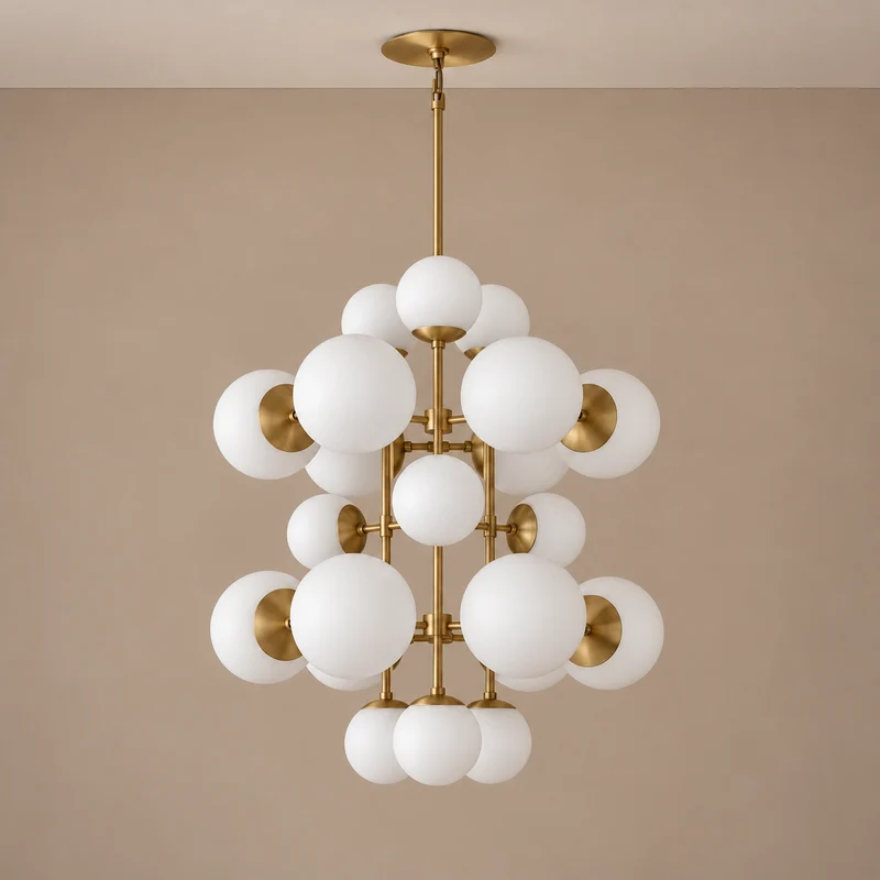 The Aventino Globe Cascade | Alabaster or Glass | CLAVE19