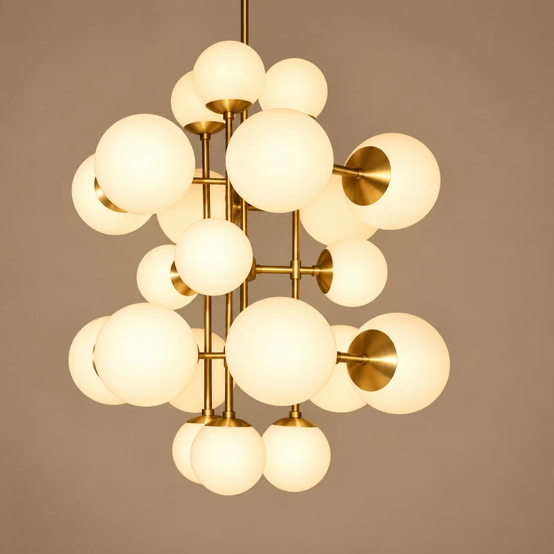 The Aventino Globe Cascade | Alabaster or Glass | CLAVE19