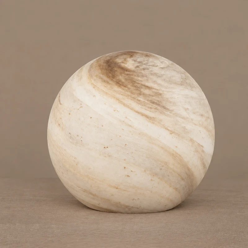 The Aventino Globe Cascade | Alabaster or Glass | CLAVE19