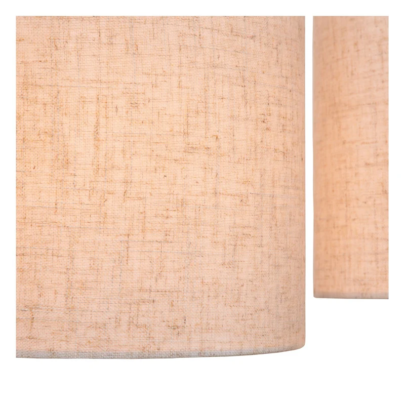 Pendelleuchte Maya 3-flammig höhenverstellbar mit Baumwollschirmen Ø 46cm