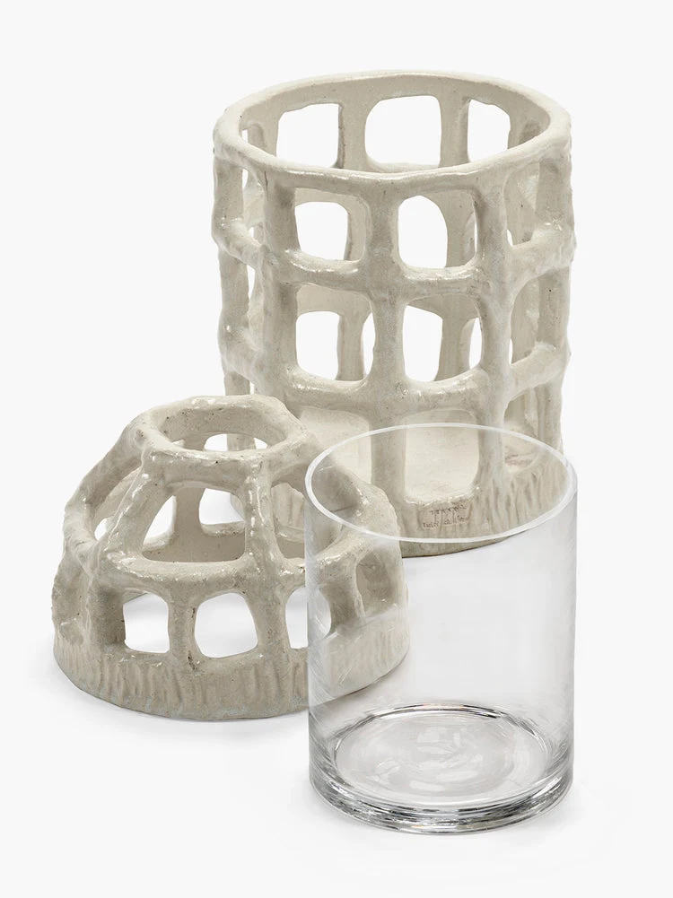 Vase Pique-fleurs vase weiss Rosie Serax