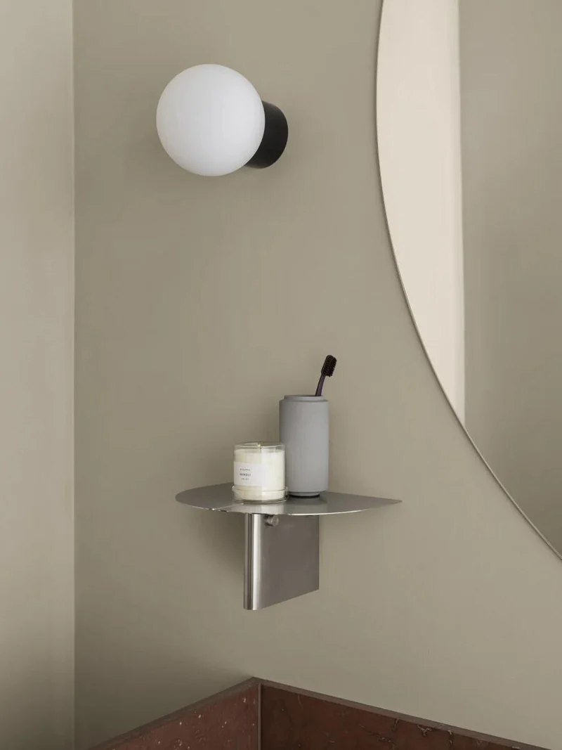 Regal -ORU- Farbe Edelstahl Matt Größe M Blomus