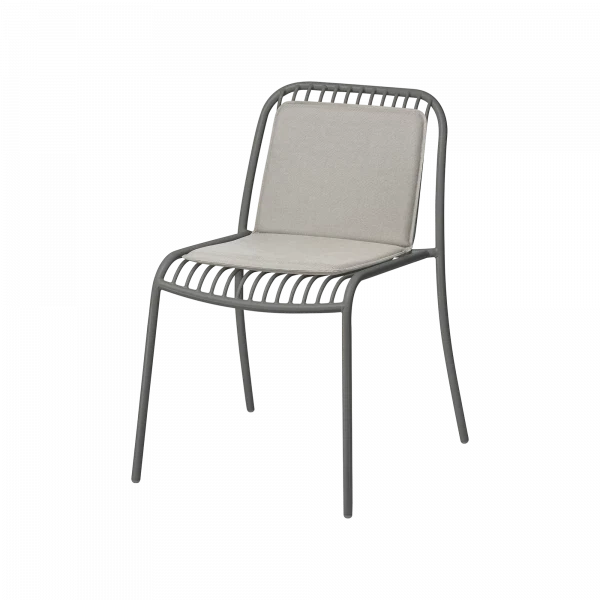 Sitzkissen YUA für Stuhl Melange Gray 39 x 66 cm Blomus