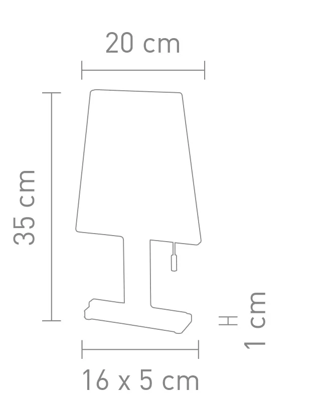 Sompex Steve LED-Tischlampe ultraflach – nur 1 cm tief, Schwarz, Touchdimmer