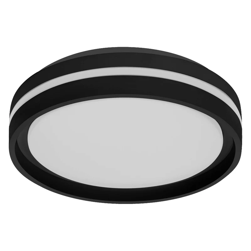 OSRAM Orbis Noemi Deckenleuchte, 285 mm, 16W, 3000K, Warmweiß, Click dimmbar, Schwarz